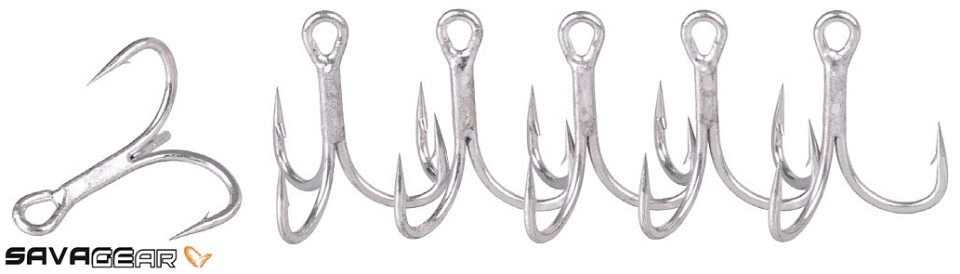 Savage gear Big Fish Treble 1 Numara 6 Adet