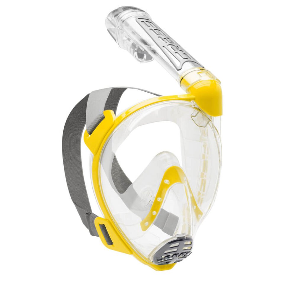Cressi Duke Tam Yüz Maske YELLOW - S - M