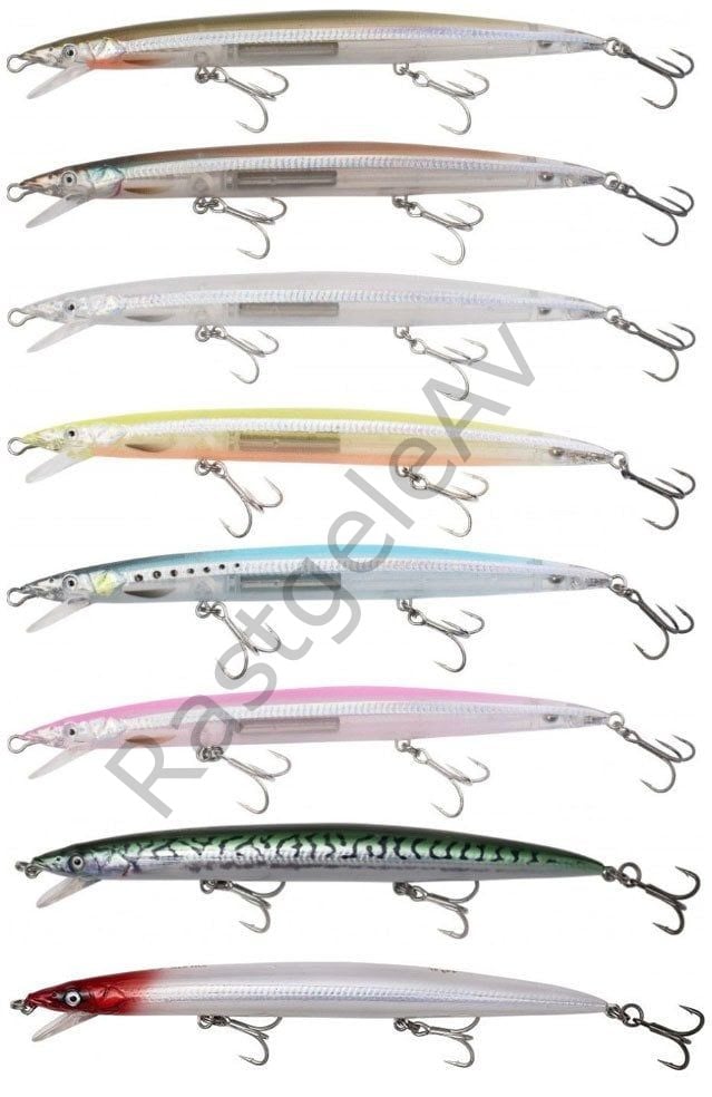 Savage gear Sandeel Jerk Minnow 145 14g  Suni Yem 08-Green Mackerel