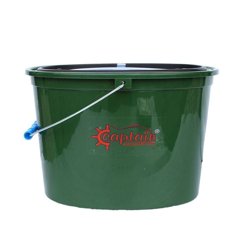 Captain Balıkçı Kovası Süzgeçli Oval 8 Litre