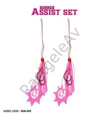 Fujin Rubber Hazır Skirt + Assist Set Pink H4-05