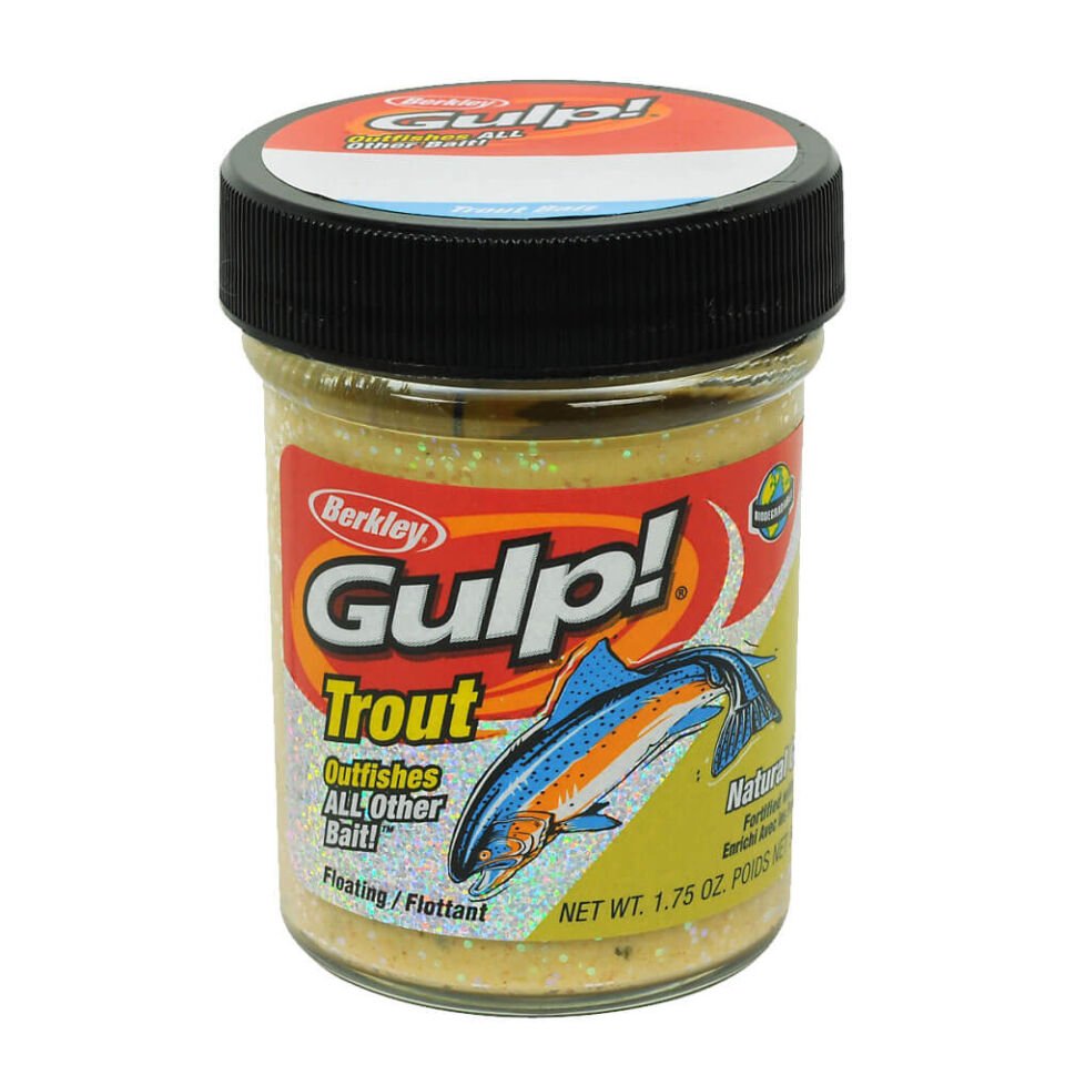 Berkley Gulp Trout Dough Garlic Sahte Yemi CHUNKY CHEESE