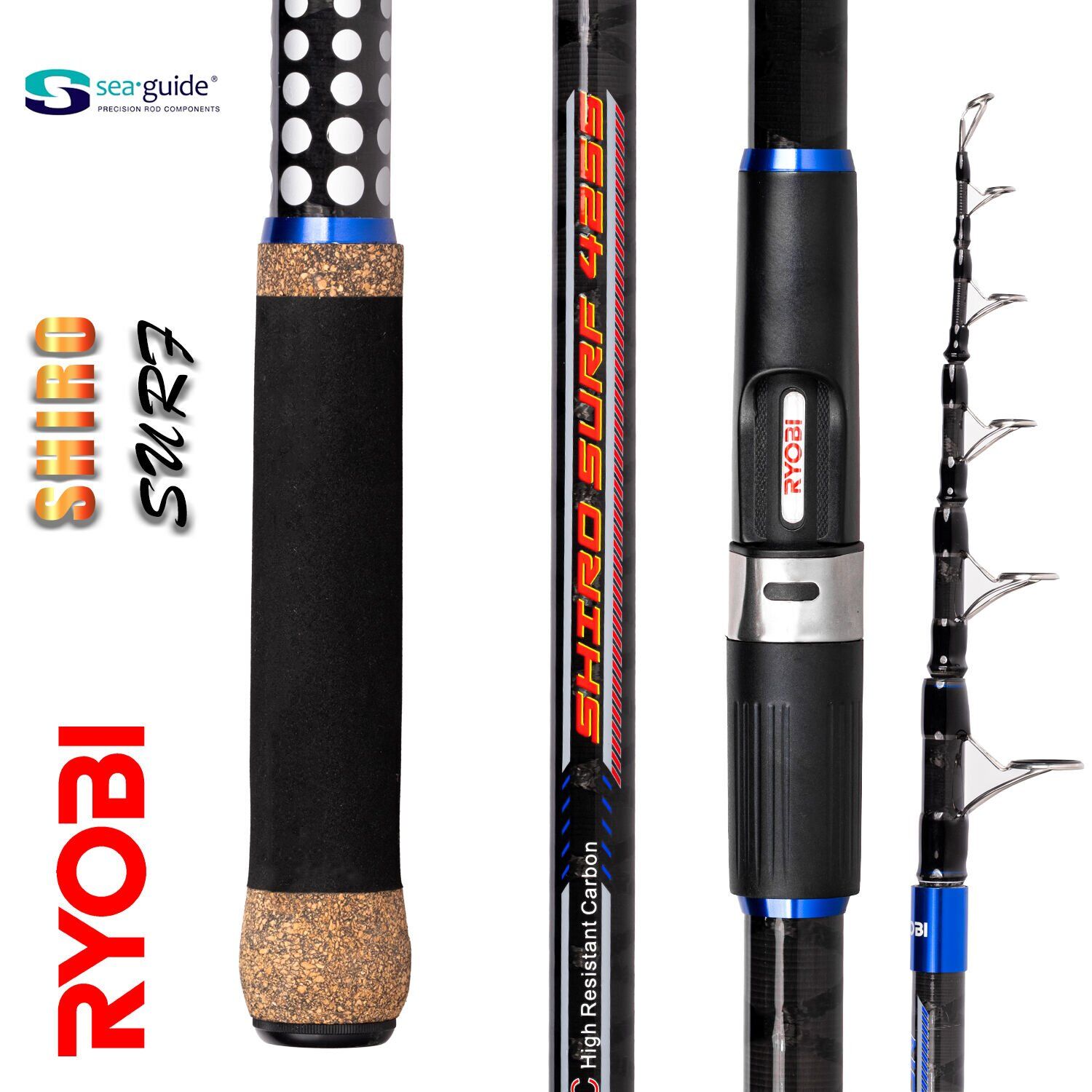 Ryobi Shiro 425 Cm 100-250 Gr Atarlı Surf Olta Kamışı