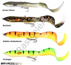 Savage gear 3D Hard Eel Tail Bait 17 cm 40 gr 1+2 Suni Yem 06-Burbout