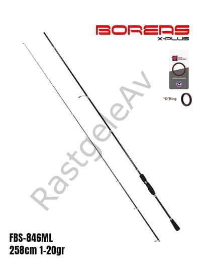 Fujin Boreas 258cm 1-20gr LRF Kamışı FBS-846ML