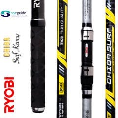 Ryobi Chiba 390 Cm 100-300 Gr Atarlı Surf Olta Kamışı