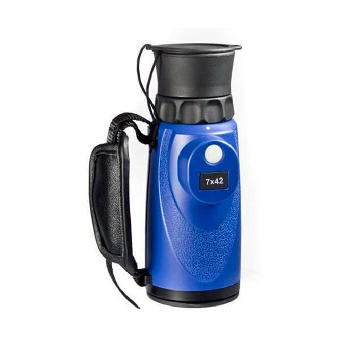 BARSKA DEEP 7X42 Mesafe Ölçer Tek Gözlü El Dürbünü