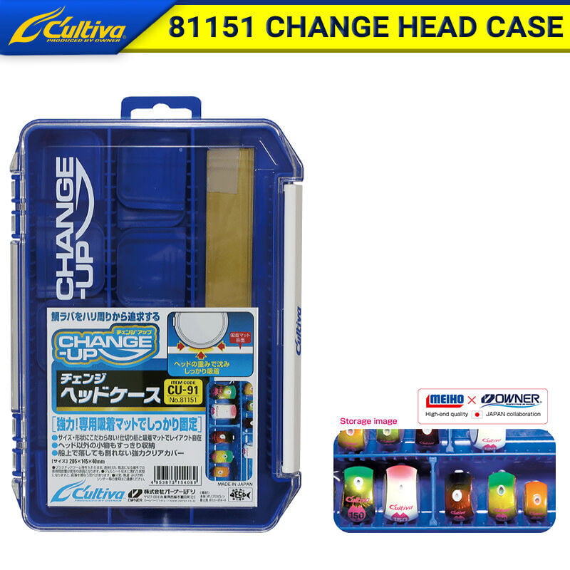 Cultiva 81151 Change Head Case Blue