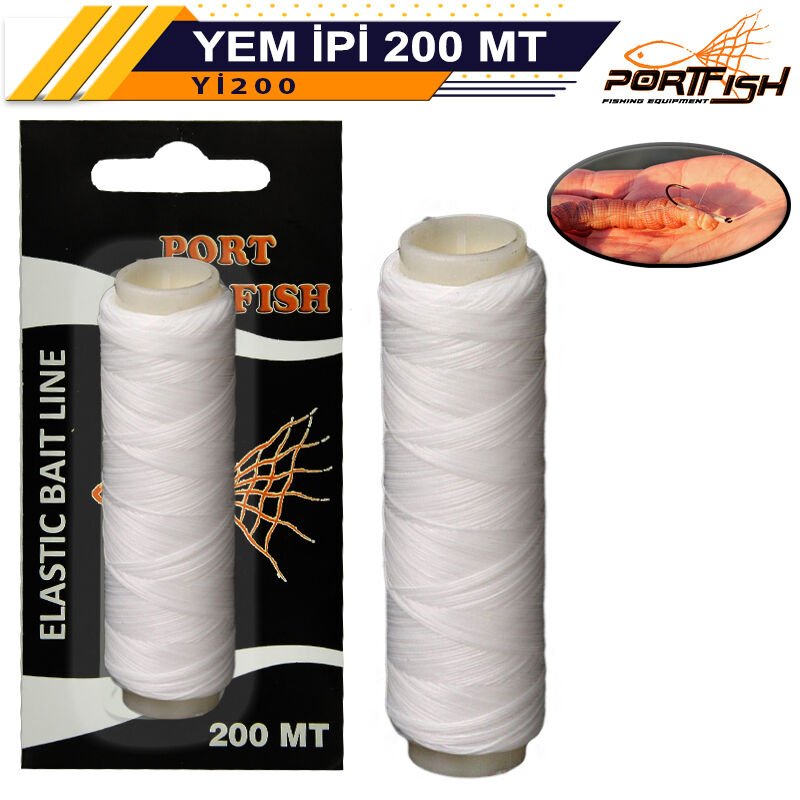 Portfish Yem İpi 200 mt (0.20) ( Organik )