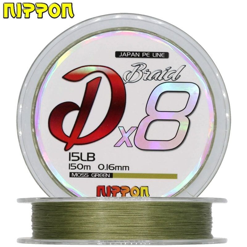 Japan Dx8 Braid 150 Mt İp Misina 8X M.Green