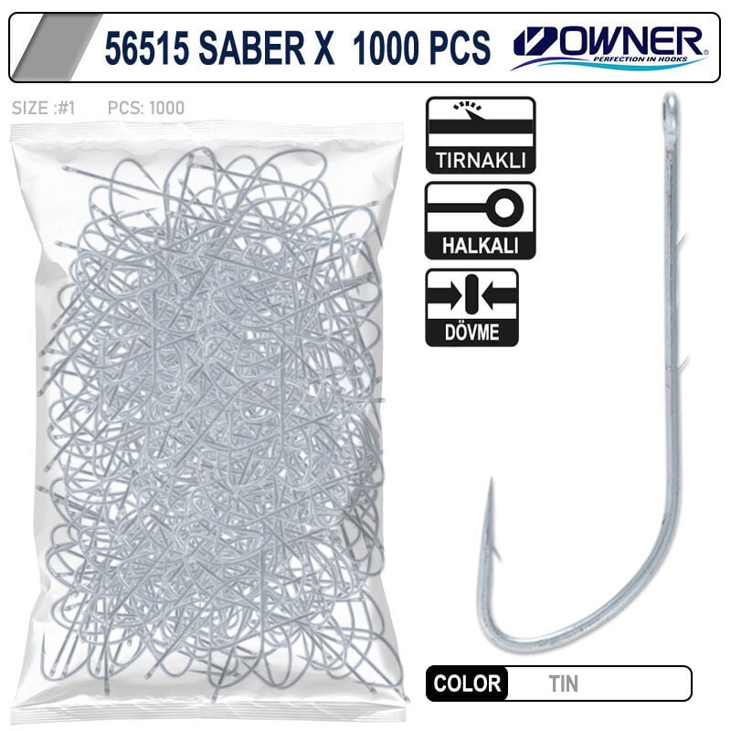 Owner 56515 Tachiuo Saber X No:1 - 1000 Adetli