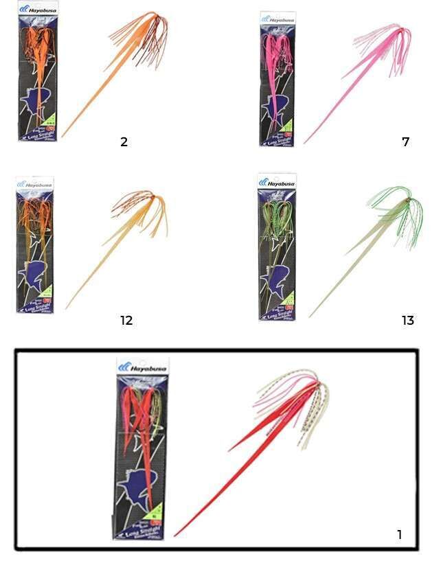 Hayabusa SE 144 Tai Rubber Free Slide Yedek Etekli Assist İğne Set