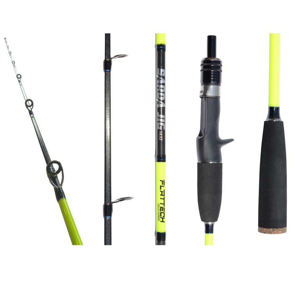 Captain 1432 Sarda Jigging 187cm 2 Parça Slow Jig Kamışı 1-3 PE