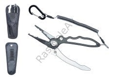Captain 7506 Grip Alüminyum Balık Tutucu Kılıflı Kendinden Kilitli 19cm