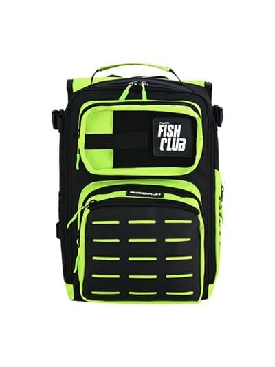 Fujin ProAji Back Pack Black Lime Balıkçı Sırt Çantası