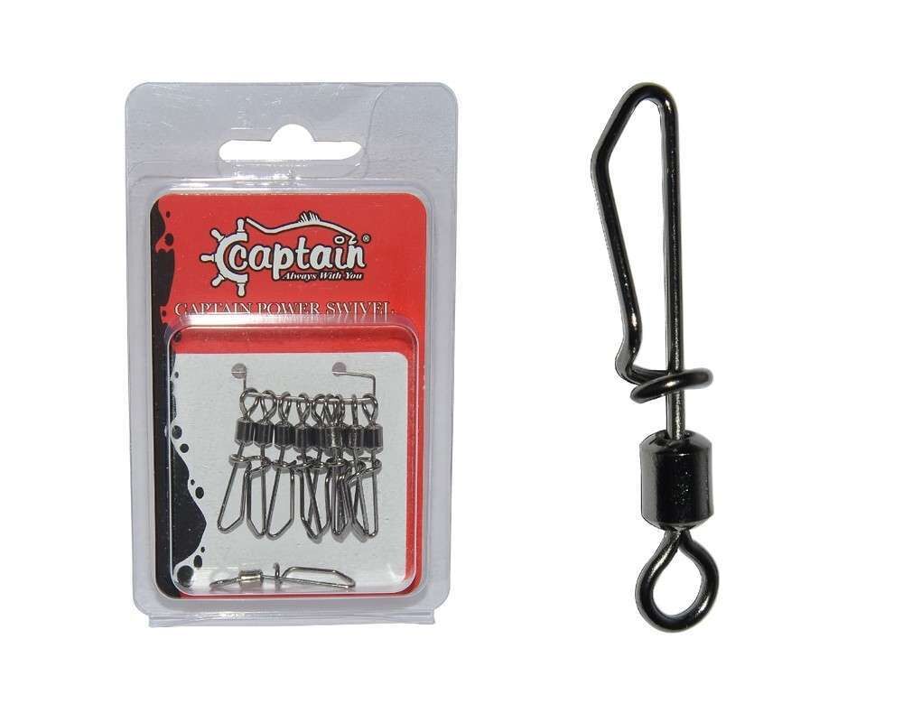 Captain 5027 Kilitli Klips Speed 10lu Paket Black Nikel