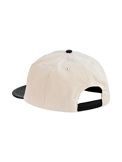 Fujin BTW Leather Visor Şapka Dirty White
