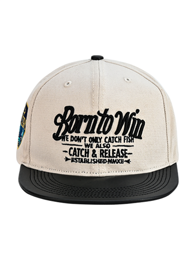 Fujin BTW Leather Visor Şapka Dirty White