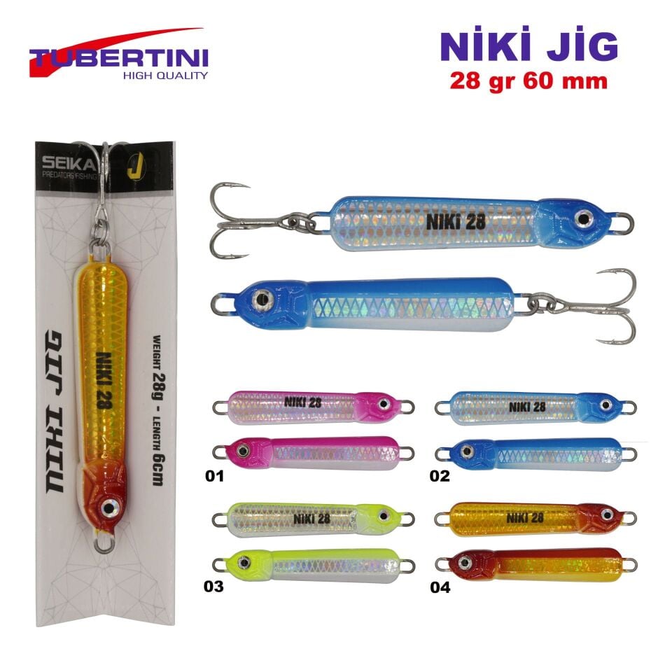 Niki Jig 28 Gr. 6,0 cm