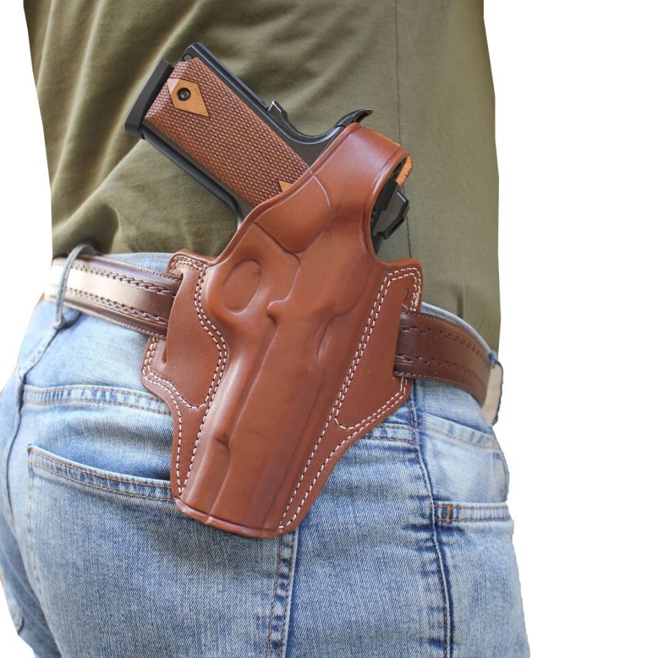 Yükseltepe Belt Kelebek WALTHER Tabanca Kılıfı Taba