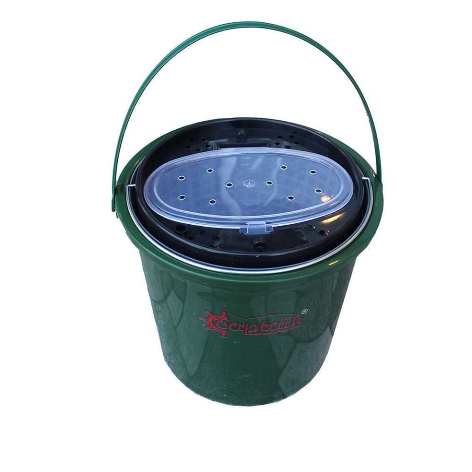 Captain Balıkçı Kovası Süzgeçli 88 Litre