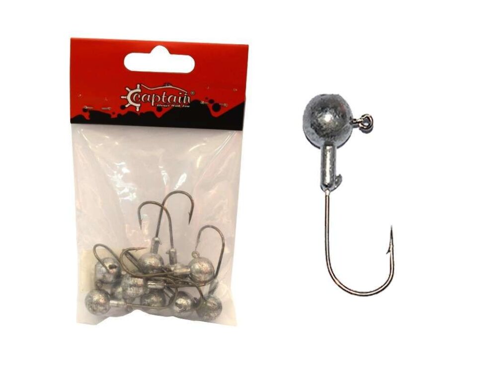 Captain 6429 Jig Head Cracker Ball 10lu Paket Standart - 10 GR
