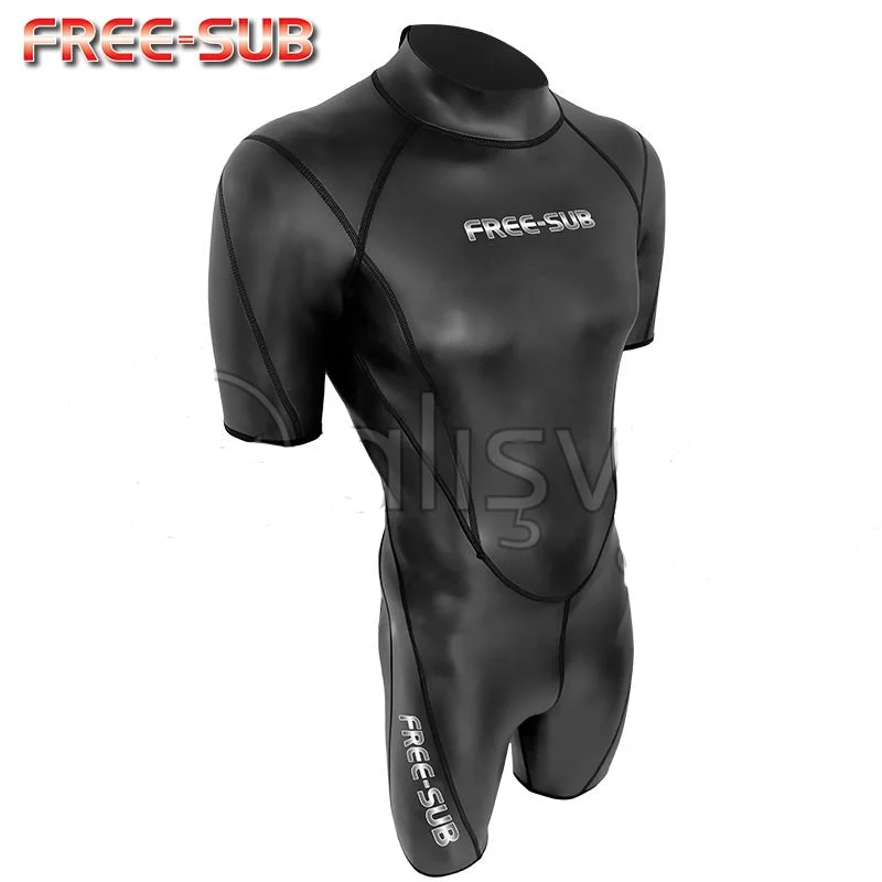 Free-Sub Erkek Smooth shorty Dalış Elbisesi 2mm