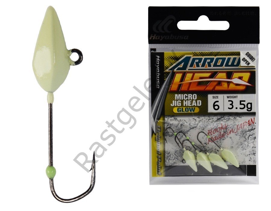 Hayabusa EX 932 Lrf Jig Head Arrow Head Glow 4'lü Paket