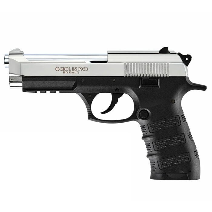 EKOL S P92 B Polimer P. Beyaz Havalı Tabanca Blowback