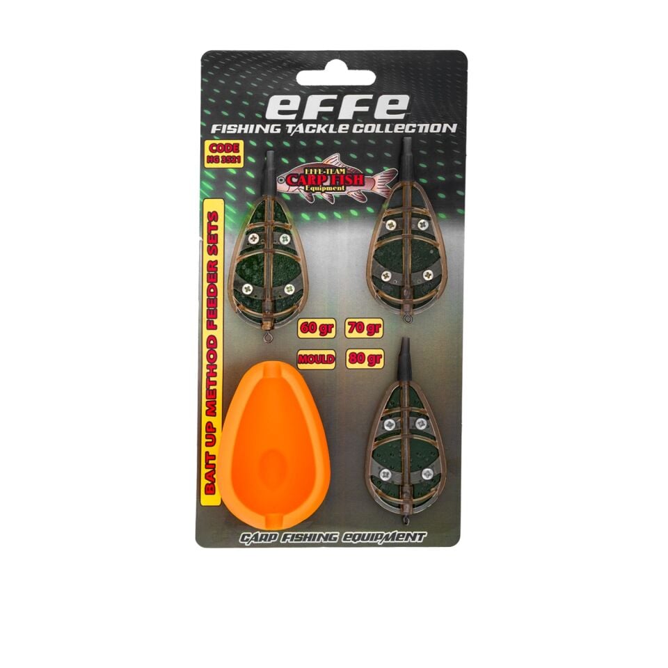 Effe Bolie Bait Up Method Feeder Sets HG3521