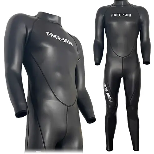 Free-Sub 2mm Smooth Yüzme, Sörf ve Dalış Elbisesi