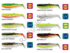 Savage Gear Cannibal Shad 8cm 5gr Chartreuse Pumpkin
