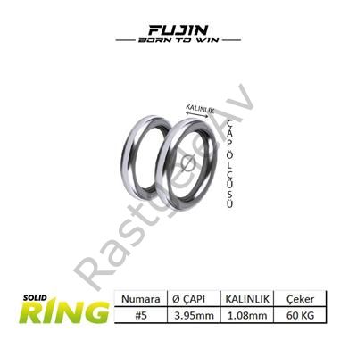 Fujin Solid Ring Halka 5 No