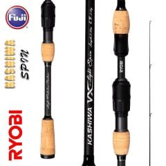Ryobi Kashiwa VX Light 2.57 Mt 8-22 Gr Atarlı Spin Olta Kamışı