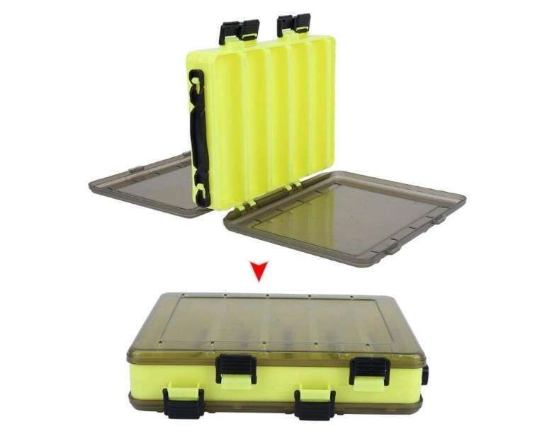 Captain 7218 Sahte Balık Kutusu 10 Gözlü 20x15x45cm