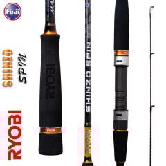 Ryobi Shinzo 2.40 Mt 10-35 Gr Atarlı Spin Olta Kamışı