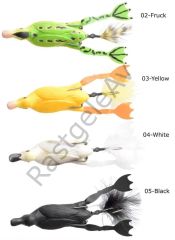 Savage gear Hollow Ducklıng Wedless 7.5cm 15g 04-White