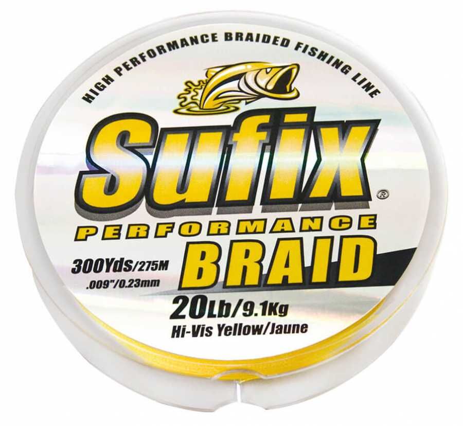 Sufix Performance Braid İp Misina HI VIS YELLOW - 0.16MM - 135MT - 9.5KG