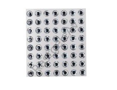 Captain 7633 Göz 8mm Naturel Silikon Damla Göz 49'lu Paket