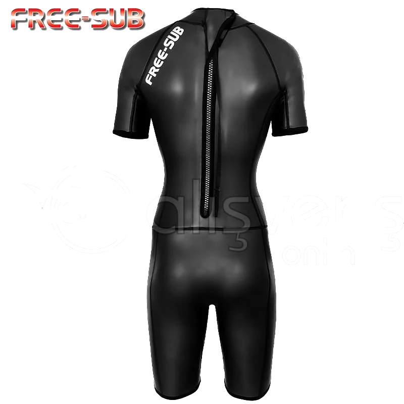 Free-Sub Kadın Smooth Shorty Dalış Elbisesi 2mm
