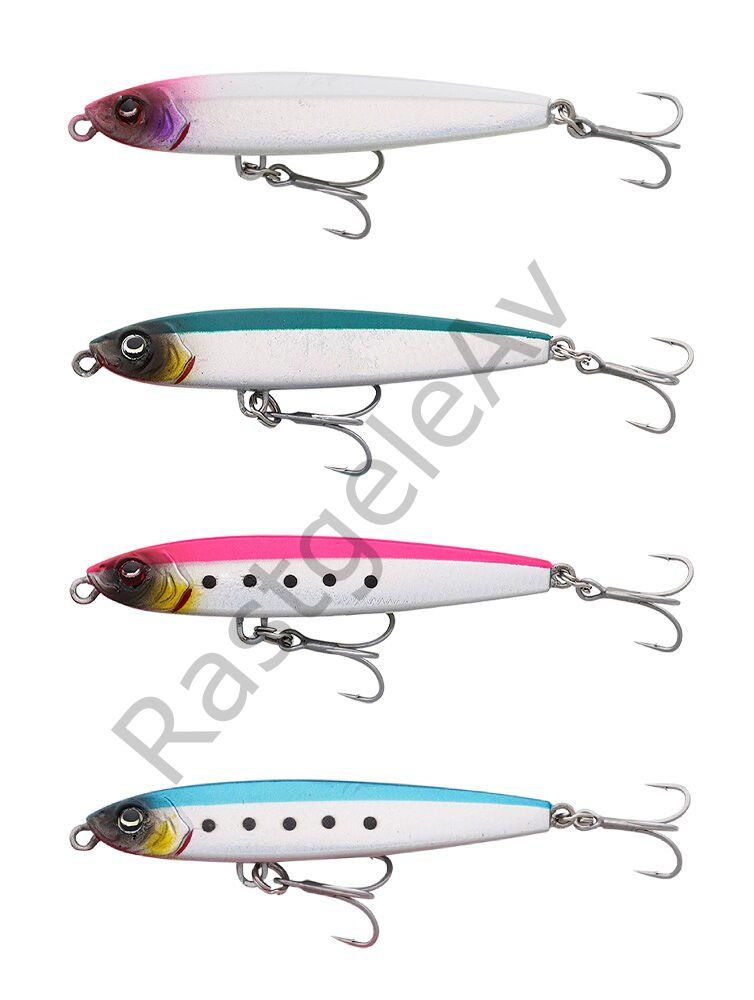Savage Gear Jig Pencil Micro Z 5.6 cm 15G S Holo White Glow