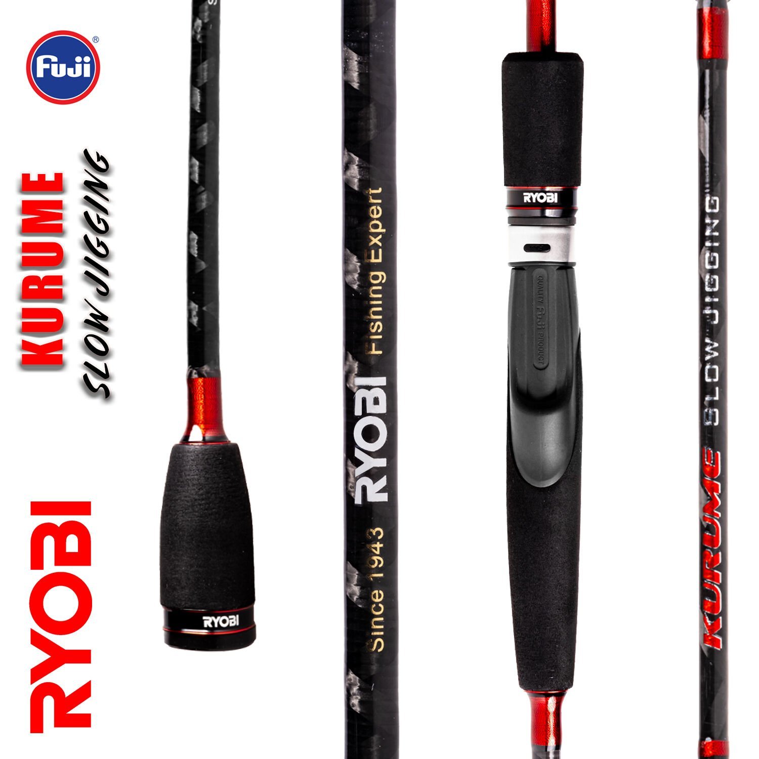 Ryobi Kurume Slow Jigging Olta Kamışı 1.80m 40-150 G