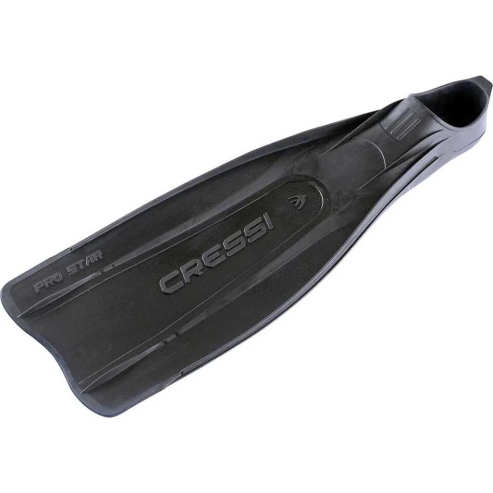 Cressi Pro Star Dalış Paleti BLACK - NO:43-44