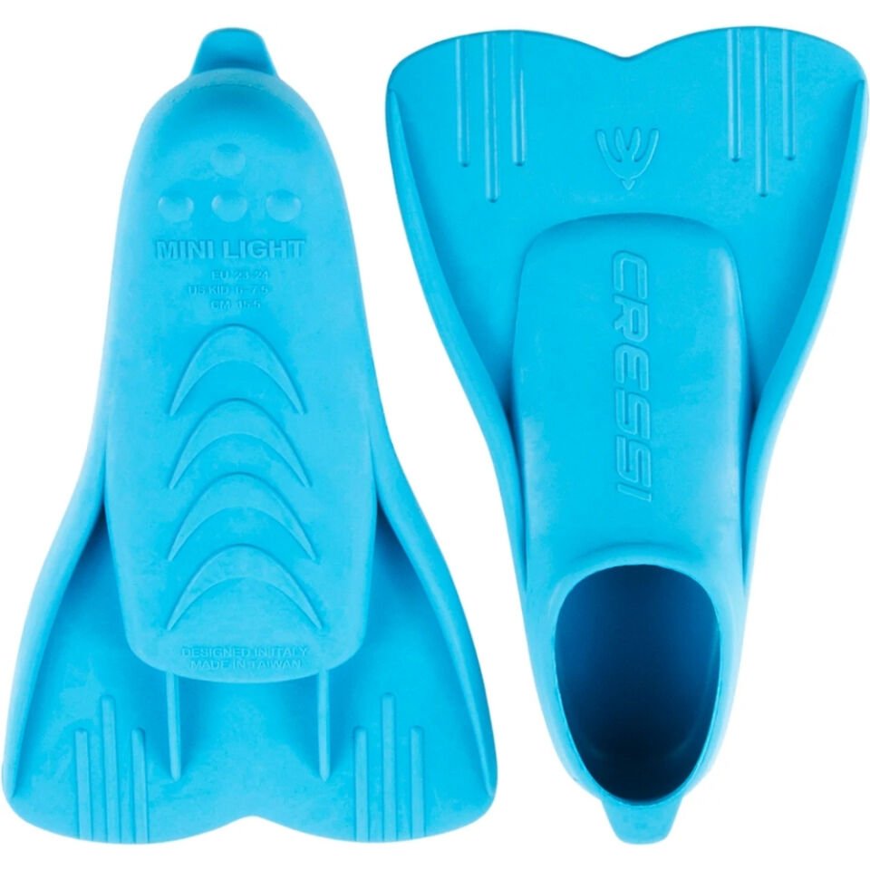 Cressi Mini Light Çocuk Yüzücü paleti AZURE - NO:34-35