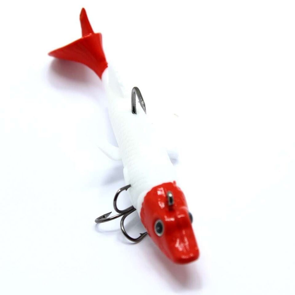 Captain 3066 Pluse Soft 10cm Turna Silikonu 3lü Set Suni Yem