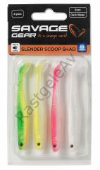 Savage Gear Slender Scoop Shad 13 cm 12 gr Dark Water Mix