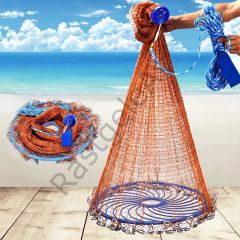 Amerikan Çemberli İp Serpme Ağ kurşunlu