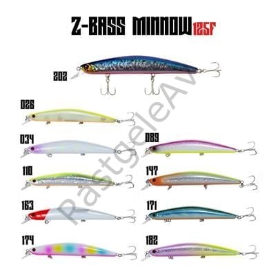 Fujin Z-Bass Minnow 125F 21gr Maket Balık