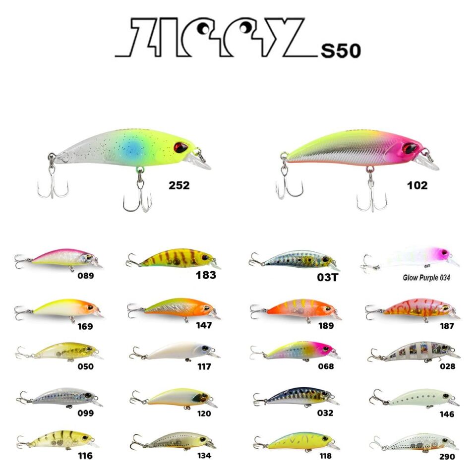 Fujin Ziggy Deep 48S 48mm 4.5gr  Maket Balık