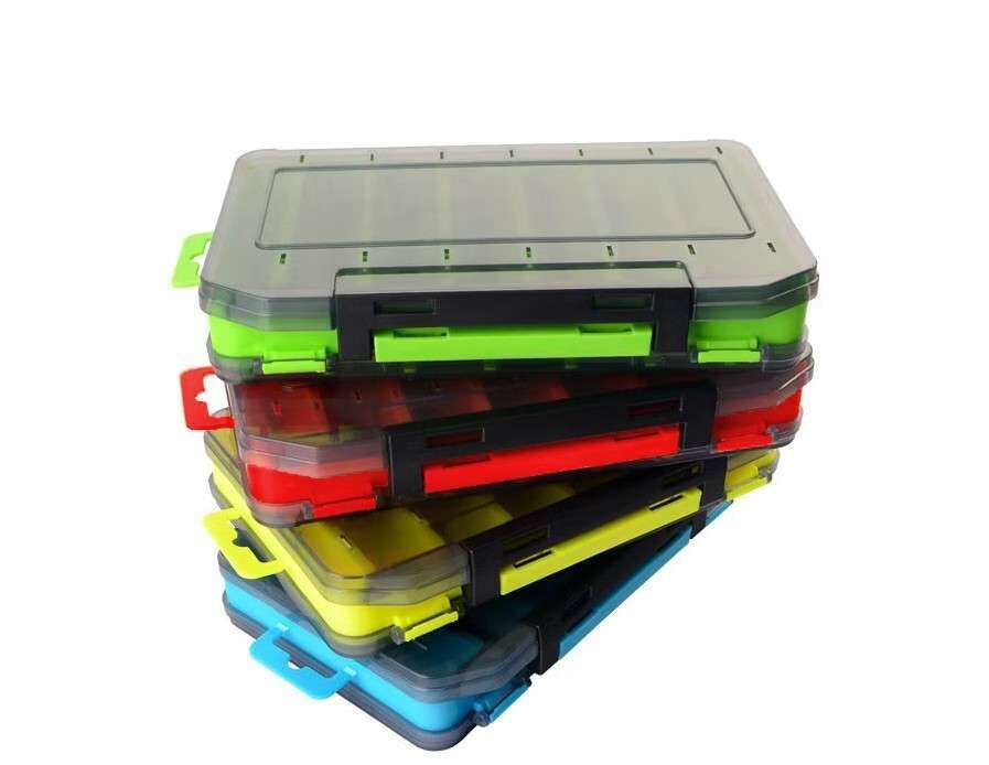 Captain 7224 Sahte Balık Kutusu 14 Gözlü 19x11x35cm